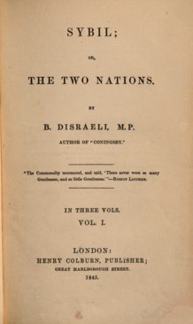 Sybil, or, The Two Nations vol. 1