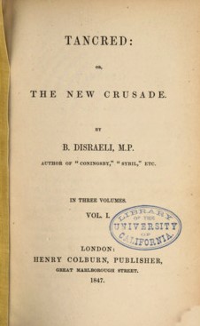 Tancred, or, The New Crusade vol. 1