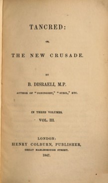 Tancred, or, The New Crusade vol. 3