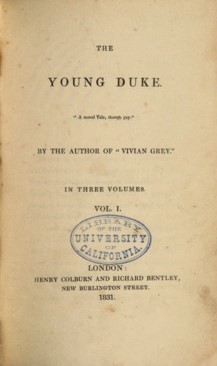 The Young Duke vol. 1