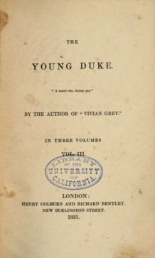 The Young Duke vol. 3