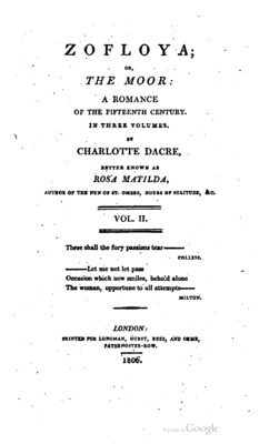 Zofloya; or, The Moor vol. 2