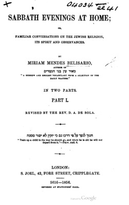 Sabbath Evenings at Home