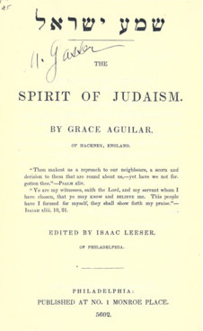 The Spirit of Judaism